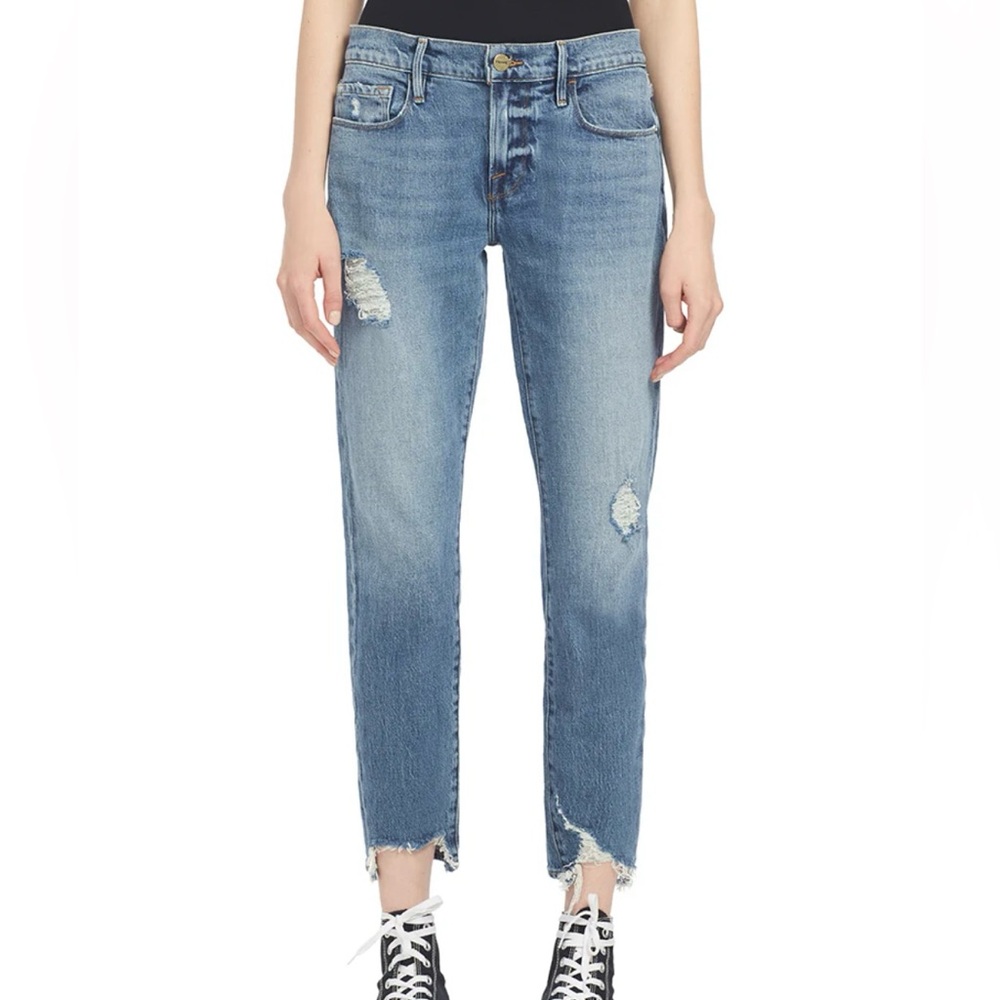 Lowest Price Ever🫶🫶FRAME DENIM LE GARCON JEAN - Dark Rinse